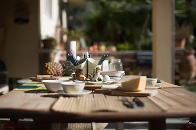 Cibo presso il bed & breakfast o nelle vicinanze