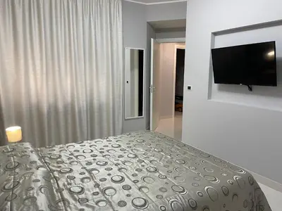 Letto o letti in una camera di Beatrice Casa Vacanze