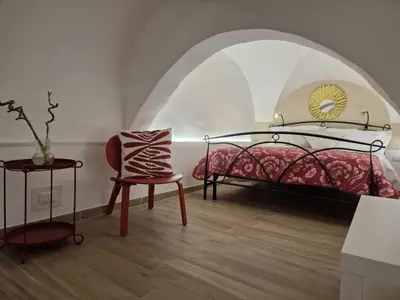 Letto o letti in una camera di Red House