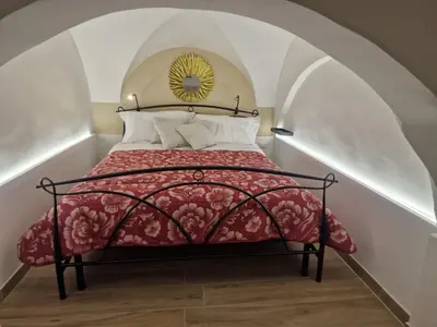 Letto o letti in una camera di Red House