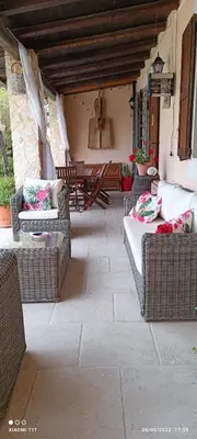 Area soggiorno di Villa Orchidea -San Lorenzo - Marzamemi