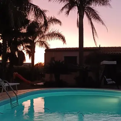 Piscina di Villa Orchidea -San Lorenzo - Marzamemi o nelle vicinanze