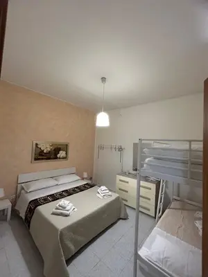 Letto o letti in una camera di Alle Porte Del Pigno House