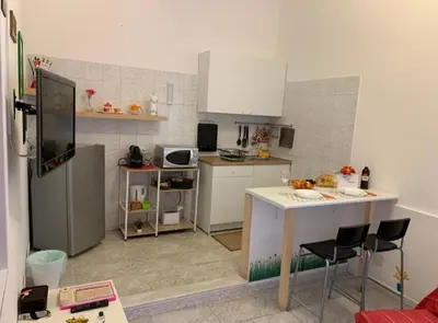 Cucina o angolo cottura di THE AIRPORT HOUSE