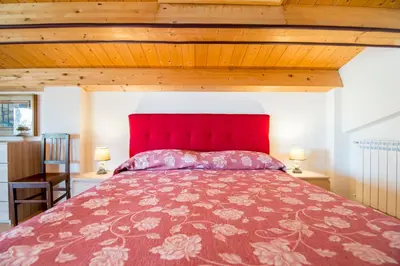 Letto o letti in una camera di Villa Donata Fontane Bianche
