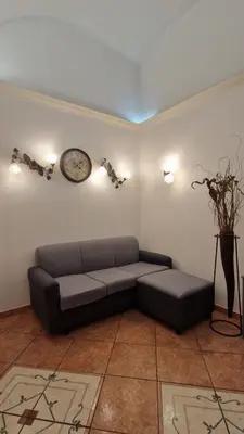 Area soggiorno di The Crazy House