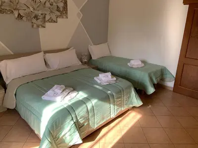 Letto o letti in una camera di The Crazy House