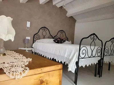 Letto o letti in una camera di A 2 passi dal centro