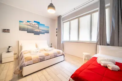 Letto o letti in una camera di Catina Domus