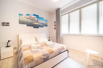 Letto o letti in una camera di Catina Domus