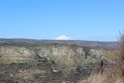 Paesaggio naturale nelle vicinanze del bed & breakfast