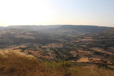 Paesaggio naturale nelle vicinanze del bed & breakfast
