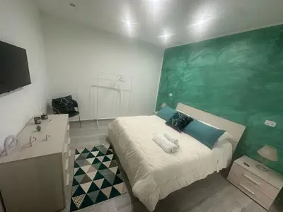 Letto o letti in una camera di House Lurokè