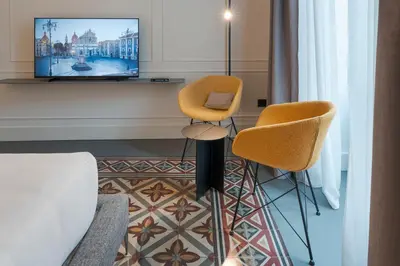 TV o dispositivi per l'intrattenimento presso Habitat Boutique Hotel