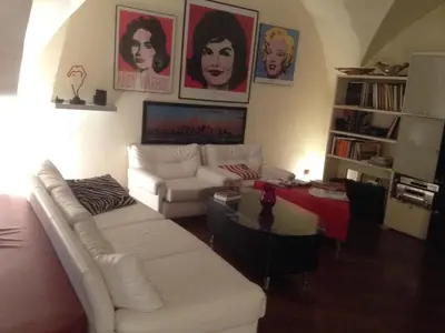 Area soggiorno di Loft Piazza Università