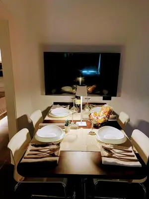 Area soggiorno di Liborio Homes