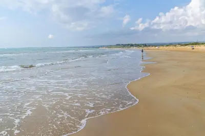 Paesaggio naturale nelle vicinanze della villa