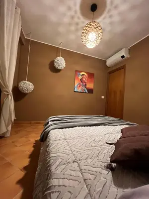 Letto o letti in una camera di Gioia di Mare