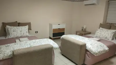 Letto o letti in una camera di Casa dei Sofisti