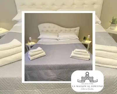 Letto o letti in una camera di La Maison al Fortino