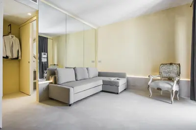 Area soggiorno di Casa Novella con Terrazza by Wonderful Italy