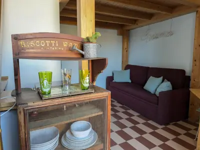 Area soggiorno di Bellini Apartment