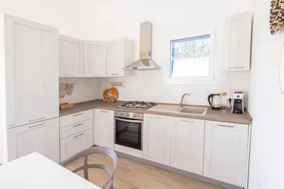 Cucina o angolo cottura di Villa MarsaMa, Heated Pool and beach at 150 mt