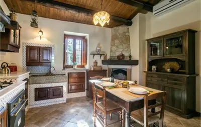 Cucina o angolo cottura di Casale Della Contea