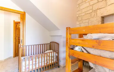 Letto o letti in una camera di Casale Della Contea