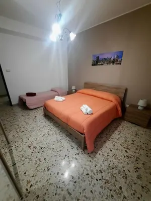 Letto o letti in una camera di A casa di Mary