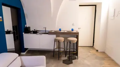 Cucina o angolo cottura di Notti d'Autore Suites