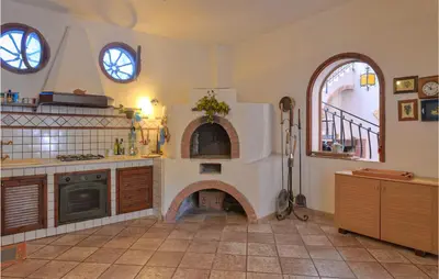 Cucina o angolo cottura di Casa Fanusa