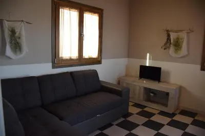 Area soggiorno di La Corte dell’Isola