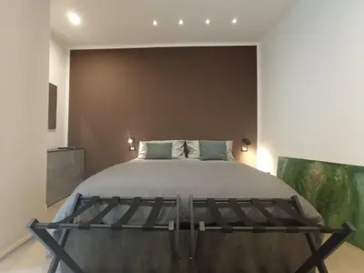 Letto o letti in una camera di La casa di Marci