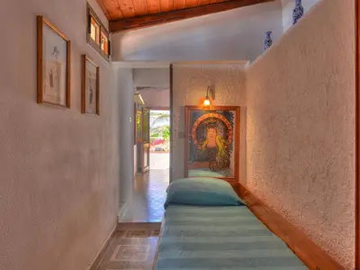 Letto o letti in una camera di Villa Tanah-Lot by Interhome