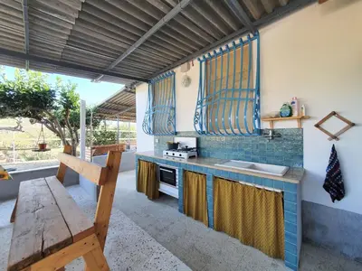 Cucina o angolo cottura di Holiday Home Rina by Interhome