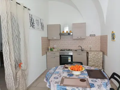 Cucina o angolo cottura di Casa vacanze La Siciliana