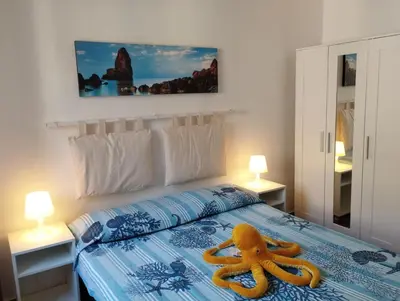 Letto o letti in una camera di Andrea's guesthouse