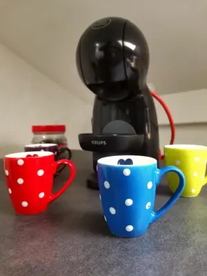 Set per la preparazione di tè e caffè presso Soraya apartment