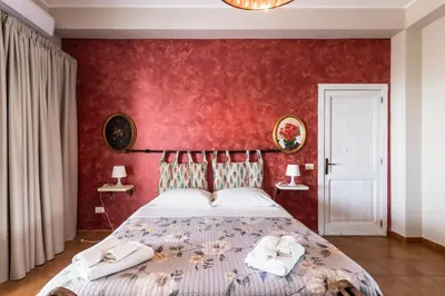 Letto o letti in una camera di Dream House