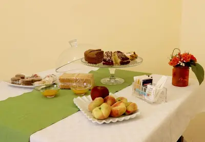 Cibo presso il bed & breakfast o nelle vicinanze