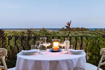 Paesaggio naturale nelle vicinanze del resort