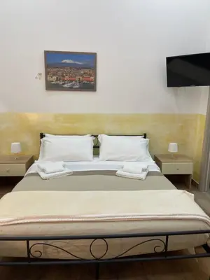 Letto o letti in una camera di Calabrò 21 Appartament