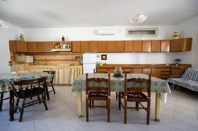 Cucina o angolo cottura di Casa Luciano