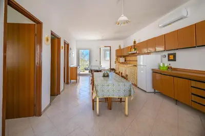 Cucina o angolo cottura di Casa Luciano