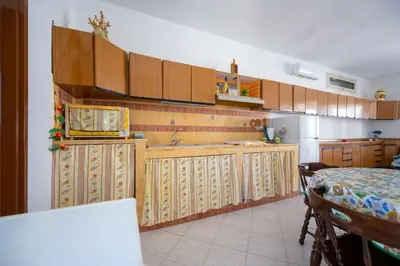 Cucina o angolo cottura di Casa Luciano