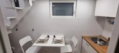 Cucina o angolo cottura di Οίκος εω Apartment City Center