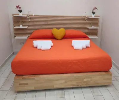 Letto o letti in una camera di Gesuiti Home di Agata e Aurora