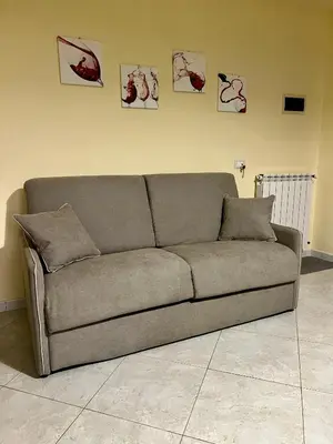Area soggiorno di Baazar House