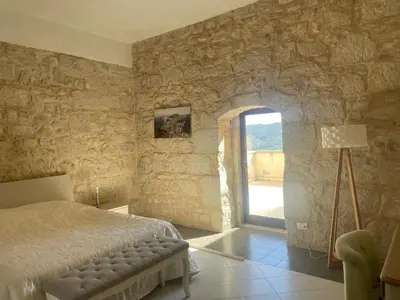 Letto o letti in una camera di Villa Dolce Valle